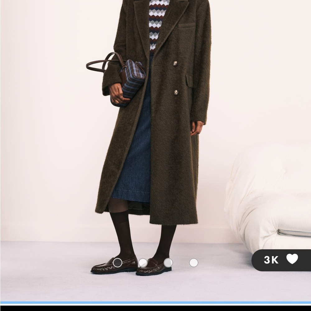 ASOS Dark Brown Trench Coat
